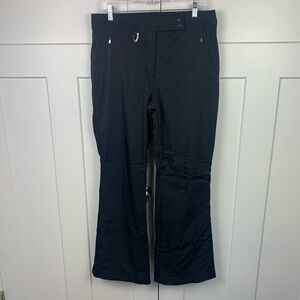 Marker Ski Pants Womens 14 XL Black Insulated Winter Snow Waterproof Snowboard